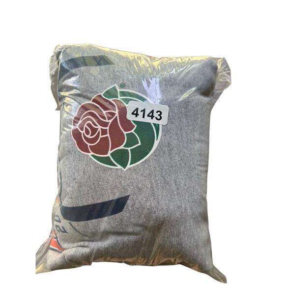 Gildan Fighting Illini Illinois Rose Bowl Hoodie 2007 hooded sweatshirt size XL - Picture 4 of 4